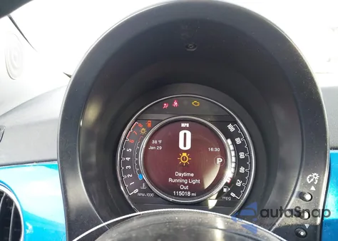 2017 Fiat 500 Pop from USA, damaged, VIN 3C3CFFKR0HT580167